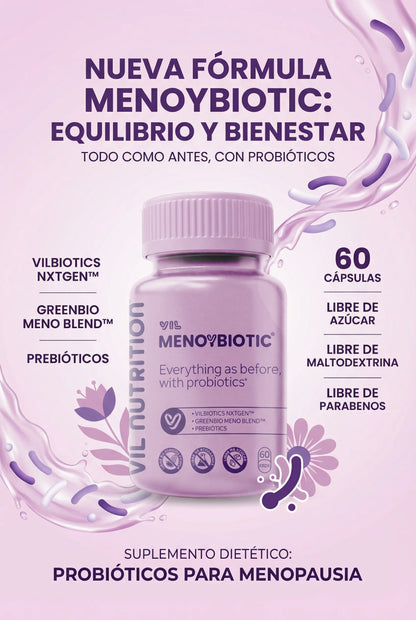 Menoybiotic apoyo para la Menopausia